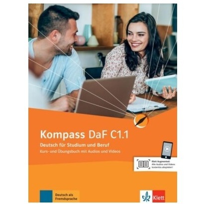 دانلود PDF + Audio کتاب آلمانی Kompass DaF C1.1