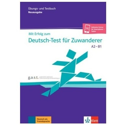 دانلود PDF + Audio کتاب آلمانی Mit Erfolg zum Deutsch-Test für Zuwanderer A2-B1 2023