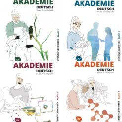 دانلود پکیج (PDF + Audio) مجموعه آموزشی Akademie Deutsch - 2020
