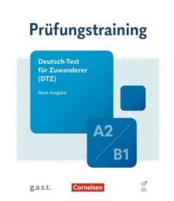 دانلود PDF کتاب آلمانی Prüfungstraining Deutsch-Test für Zuwanderer DTZ A2/B1 2025