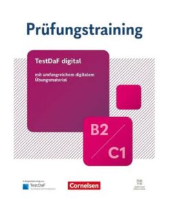 دانلود (PDF + Audio) کتاب آلمانی Prüfungstraining TestDaF Digital B2/C1 - 2024